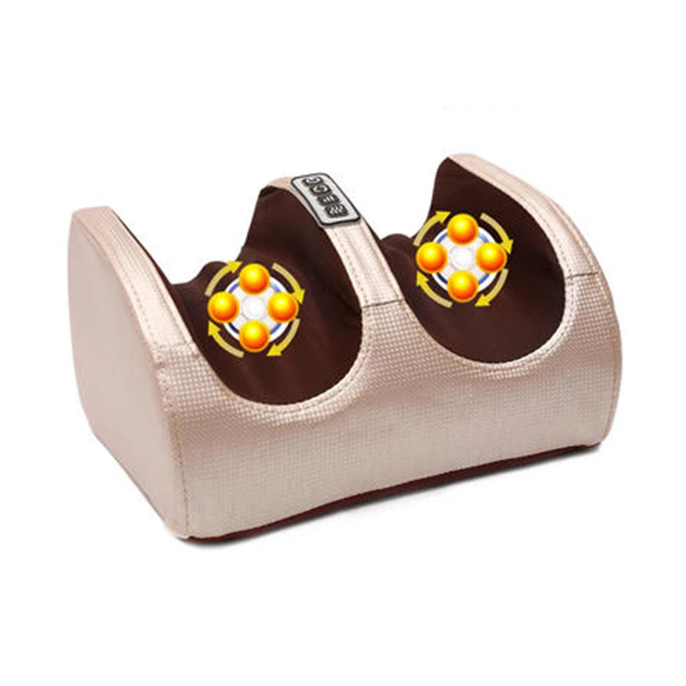 Electric Foot Massager with Heat – Shiatsu Kneading & Compression Therapy