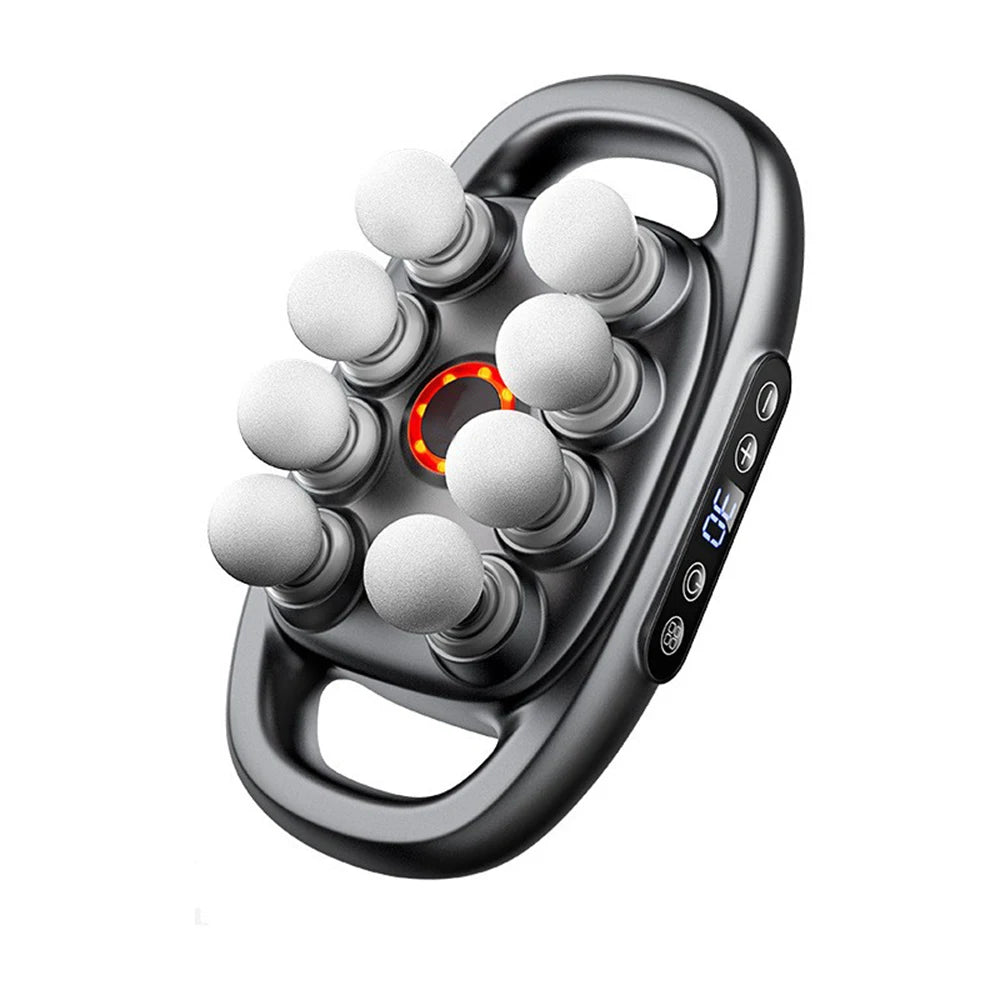 8-Head High-Frequency Massage Gun – Deep Tissue Muscle & Body Relaxation Tool