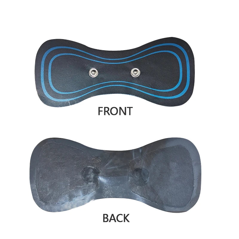 10PCS Replacement Massage Patches for Neck, Shoulder, and Back Massager – PU Self-Adhesive Reusable Pads