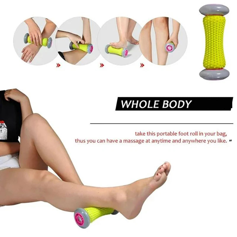 Foot & Body Fascia Massage Roller – Manual Muscle Relaxation Tool