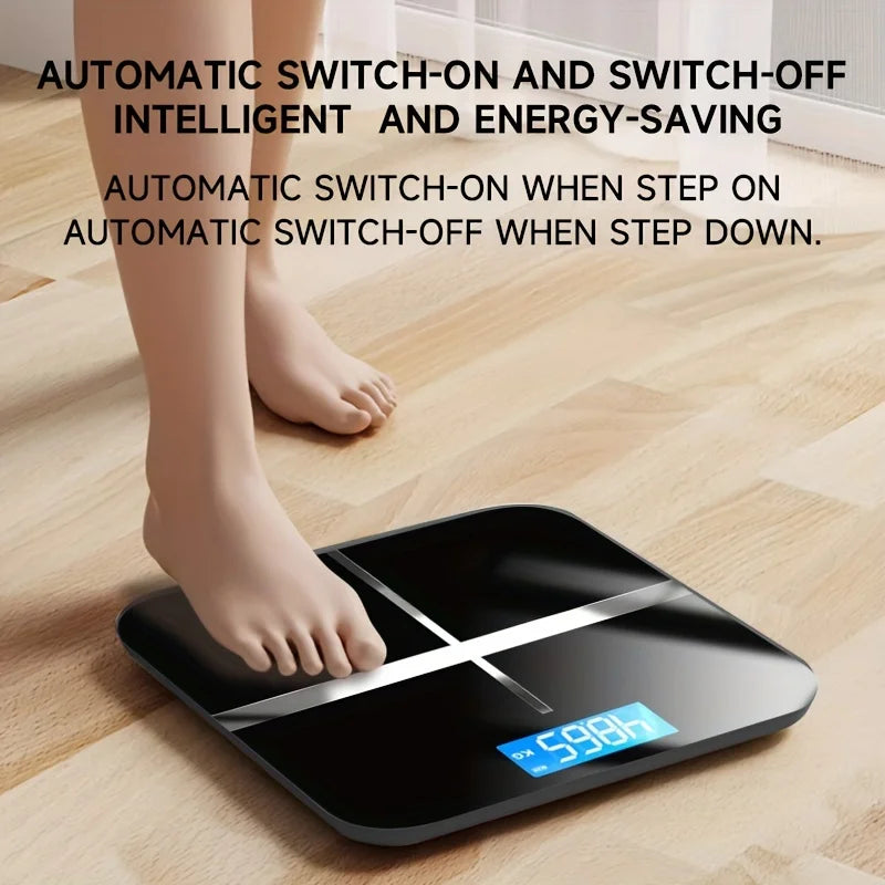 High Accuracy Digital Weight Scale with LCD Display for Home & Dorm
