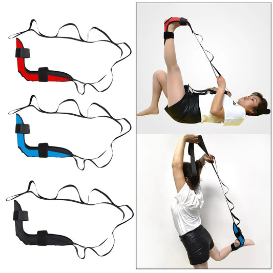155cm Yoga Stretch Strap – Ankle, Calf & Foot Flexibility Band