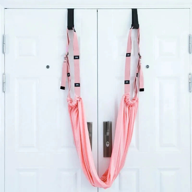 Adjustable Aerial Yoga Hammock Strap – Inversion Swing for Flexibility & Strength