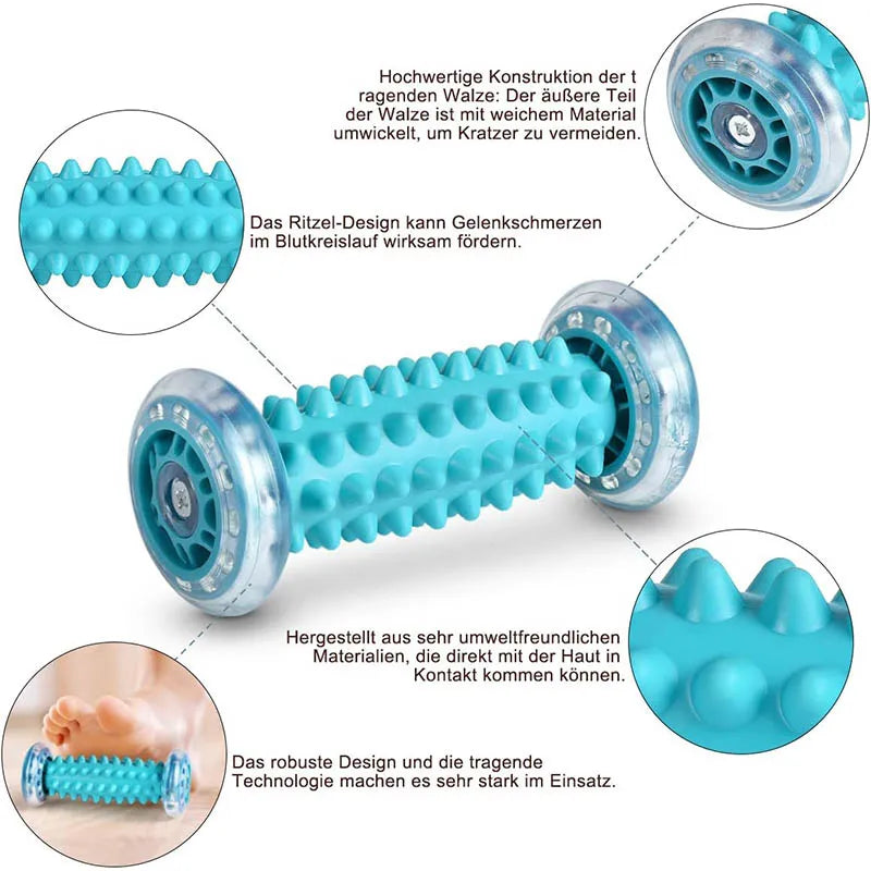 Manual Foot & Body Massage Roller Ball – Plantar Fasciitis Relief Tool