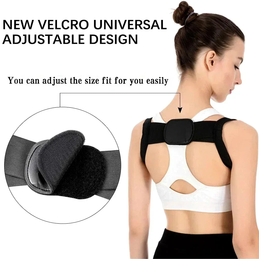 Adjustable Back Posture Corrector for Shoulder Support