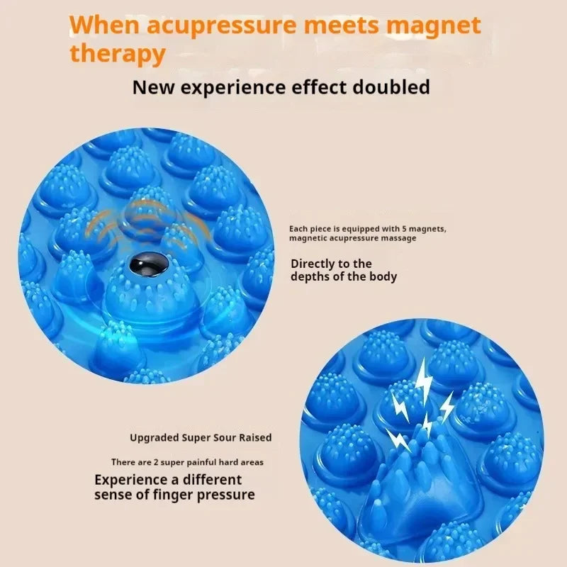 Foot Acupressure Massage Mat – Muscle Relaxation and Pain Relief Physiotherapy Pad