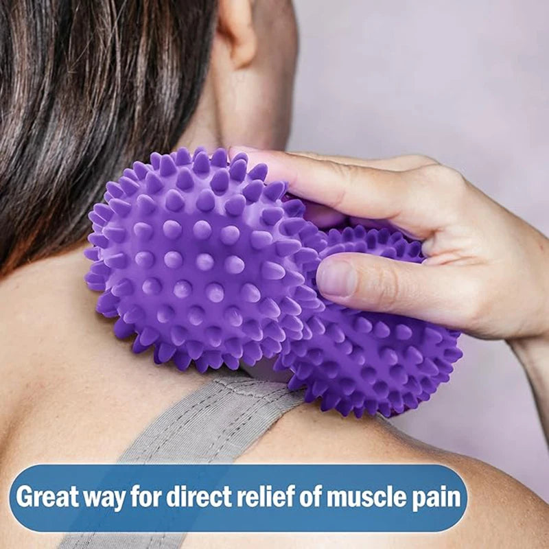 Spiky Peanut Massage Ball – Foot & Body Relief for Plantar Fasciitis