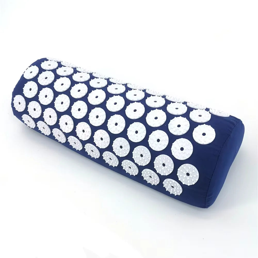 Acupressure Mat and Pillow Set – Yoga Massage Cushion for Pain Relief and Relaxation