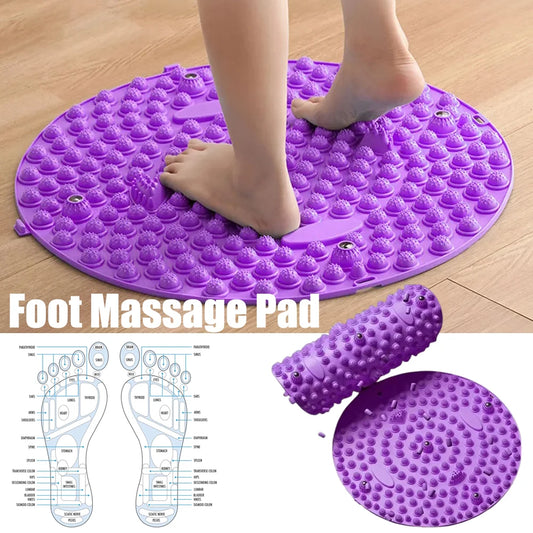 Fingerpressure Board Foot Massage Pad | Health Walk Acupressure Mat | Foot Yoga Training Accessories