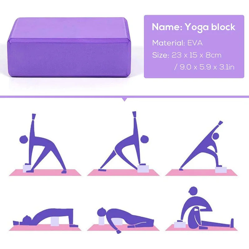 5-Piece Yoga Starter Kit – Blocks, Ball, Bands & Strap for Home Fitness