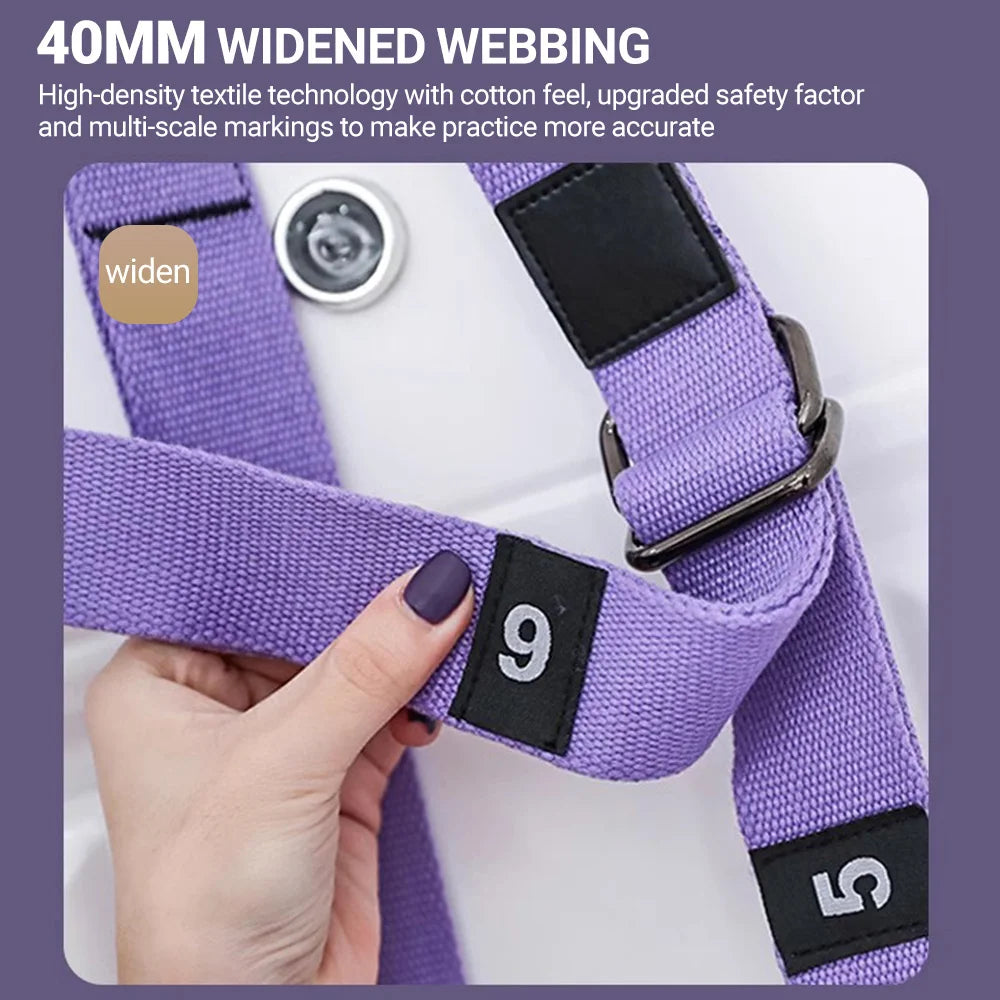 Aerial Yoga Strap – Adjustable Leg Split & Inversion Hammock Trainer