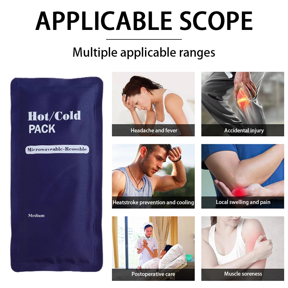 Reusable Hot and Cold Therapy Gel Pack – Injury Relief, Sprain Treatment, and Joint Pain Recovery