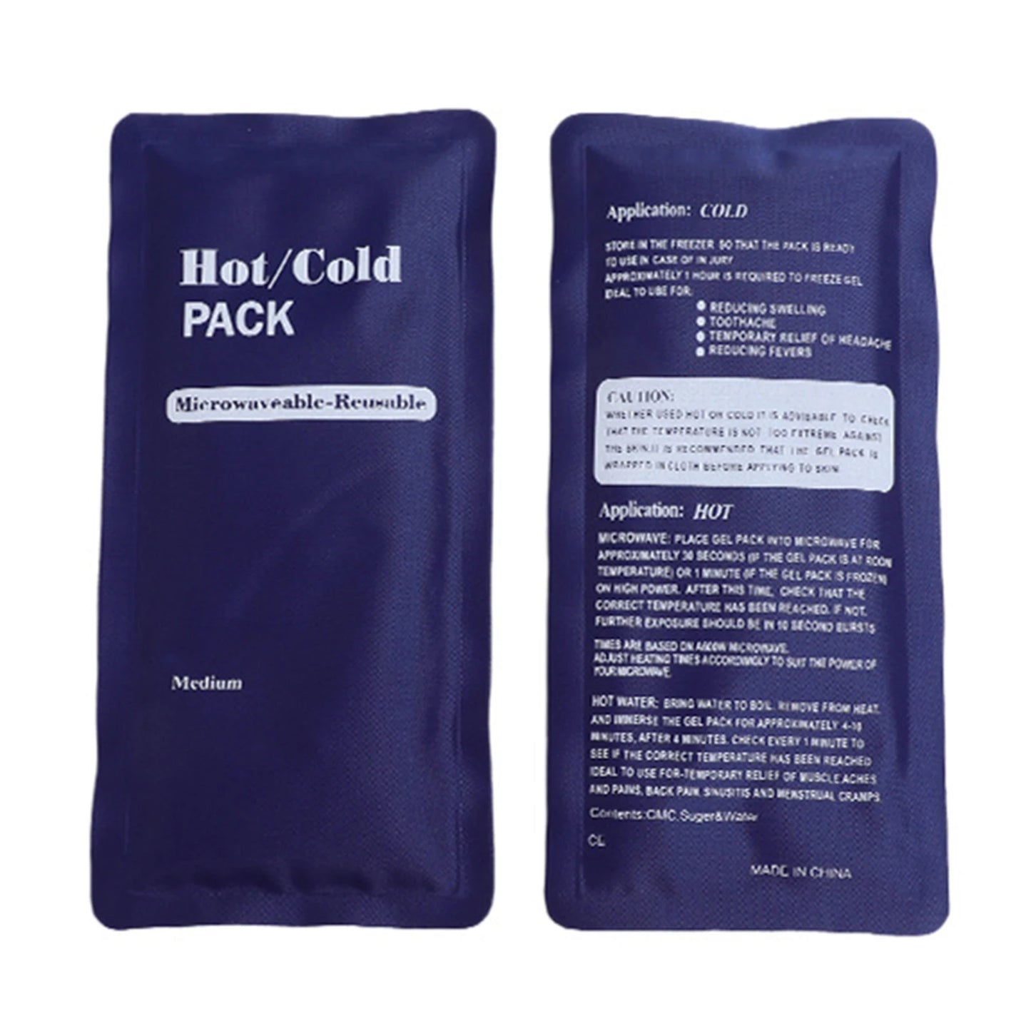 Reusable Hot and Cold Therapy Gel Pack – Injury Relief, Sprain Treatment, and Joint Pain Recovery