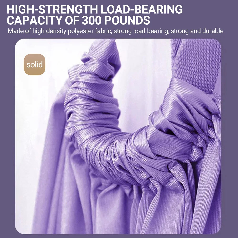 Aerial Yoga Strap – Adjustable Leg Split & Inversion Hammock Trainer