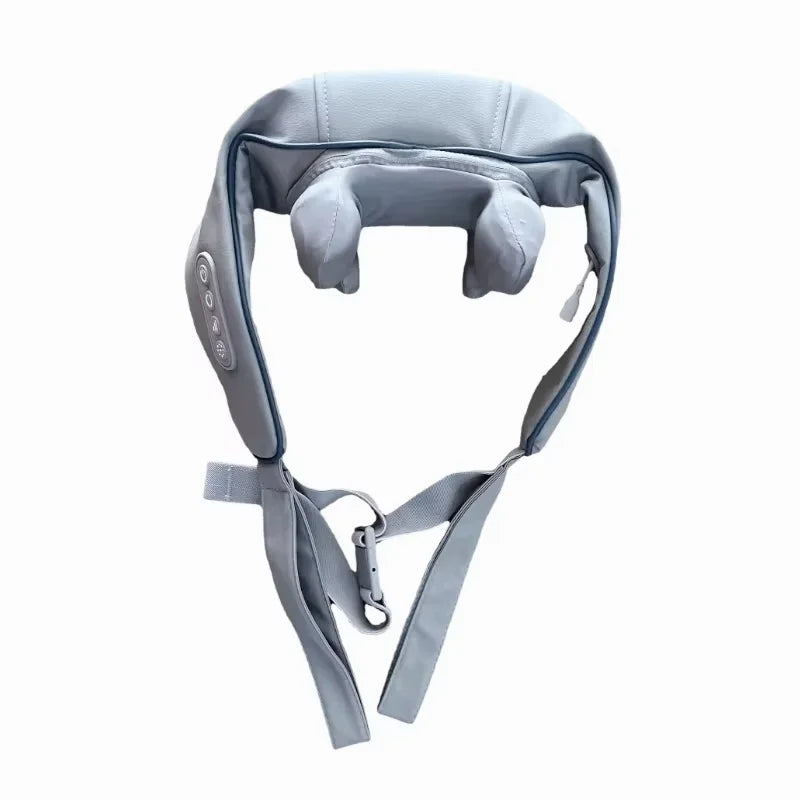 Wireless Neck and Back Massager – Shoulder Kneading Massage Shawl with Heat for Cervical and Trapezius Relief