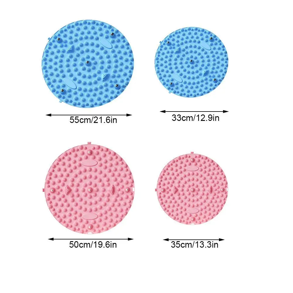 Foot Yoga Massage Acupressure Mat – Muscle Relaxation and Fitness Training Mat