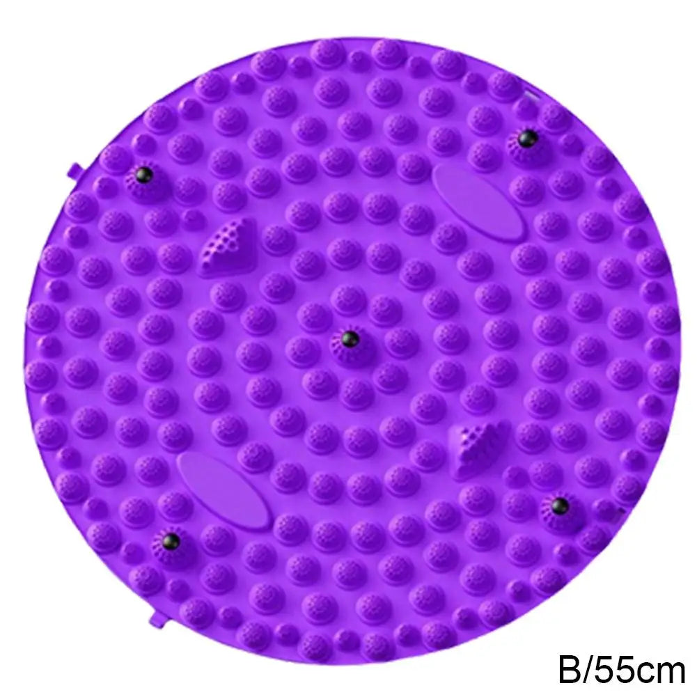 Foot Yoga Massage Acupressure Mat – Muscle Relaxation and Fitness Training Mat