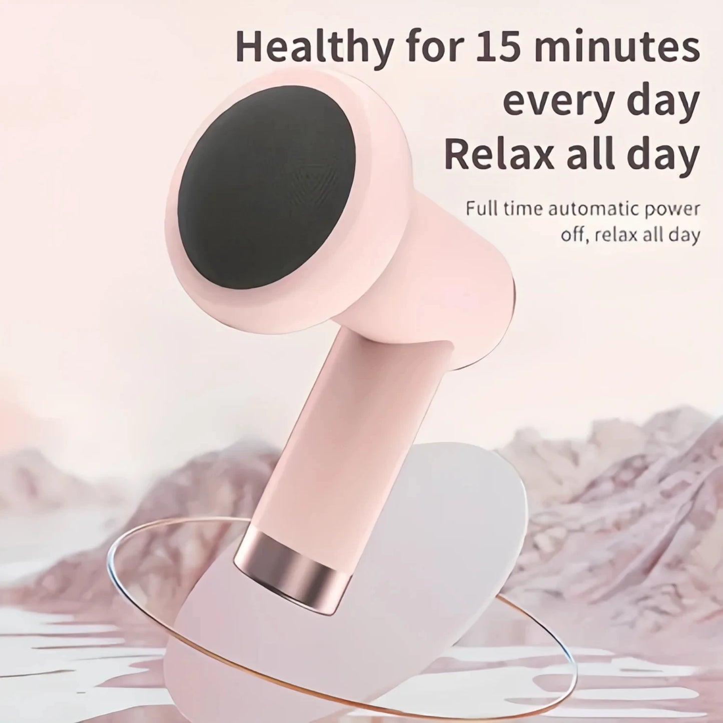 Wireless Handheld Body Massager – 5 Head Full-Body Deep Tissue Relief