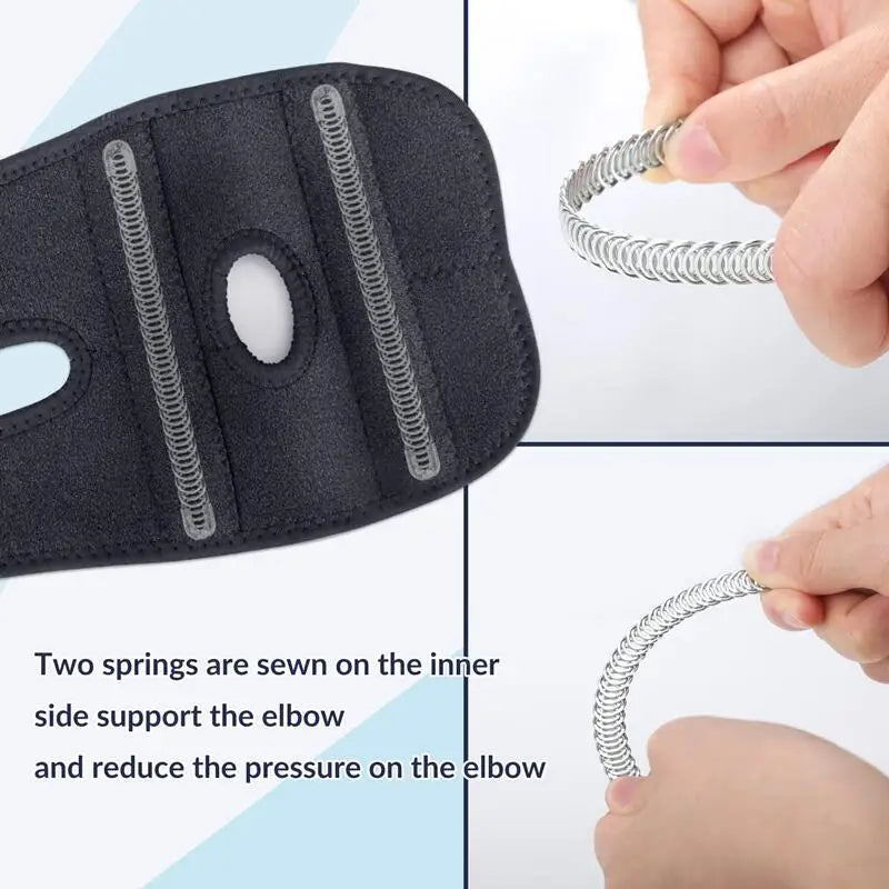 Adjustable Elbow Support Protector for Sports & Pain Relief