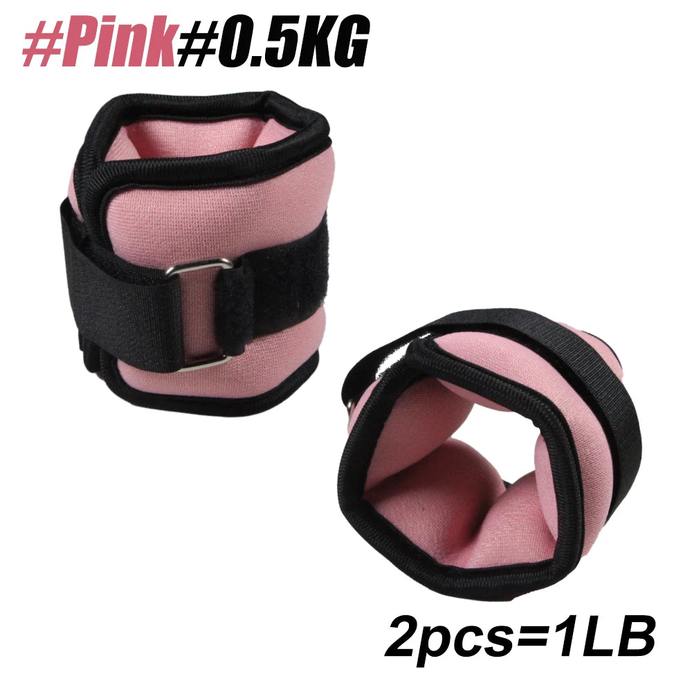 Adjustable Ankle/Wrist Weights – 0.5kg or 1kg Pair for All Ages