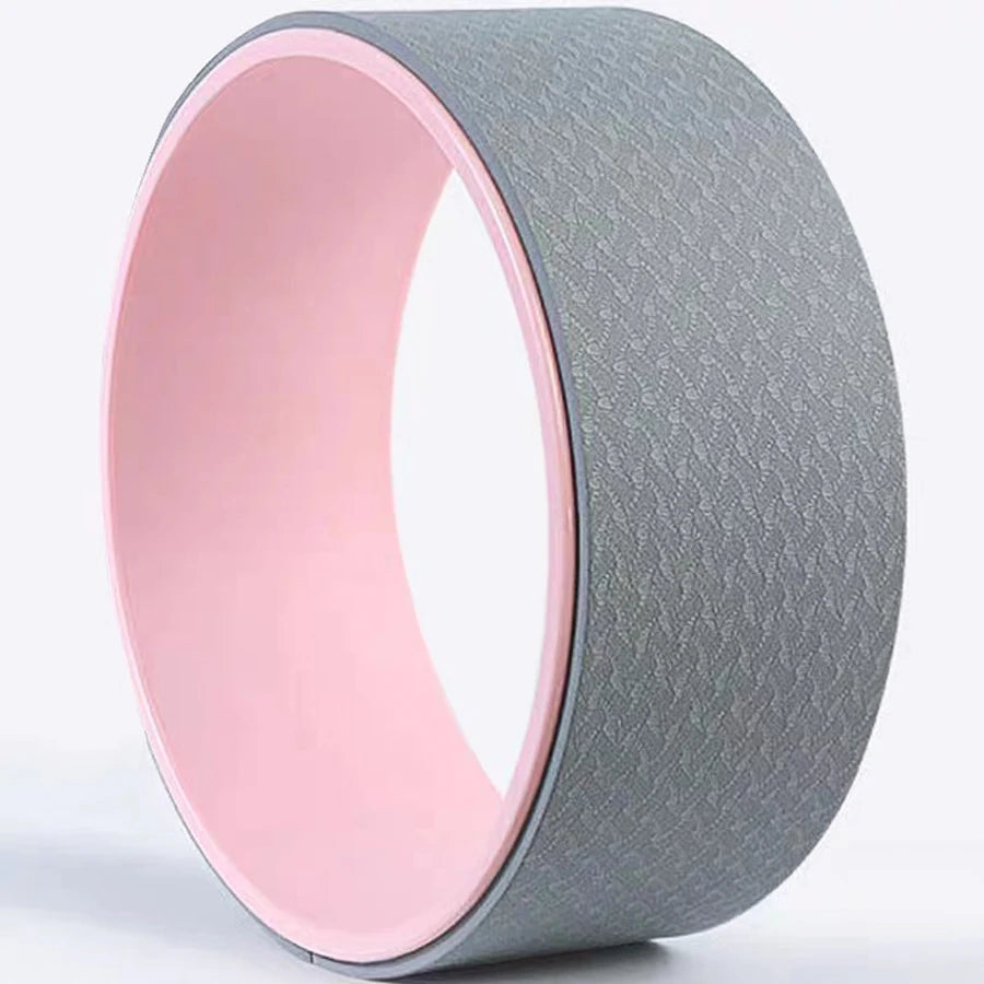 Yoga Wheel for Back Stretching & Spine Alignment – Durable Support