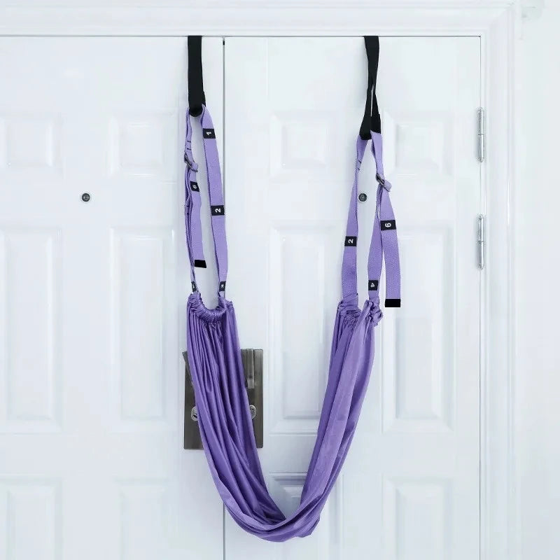 Adjustable Aerial Yoga Hammock Strap – Inversion Swing for Flexibility & Strength
