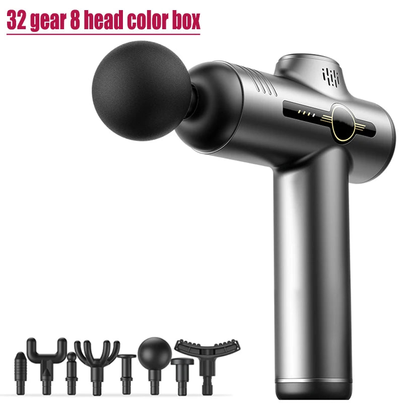 KWD Electric Massage Gun – Deep Tissue Relief for Neck, Back, Body