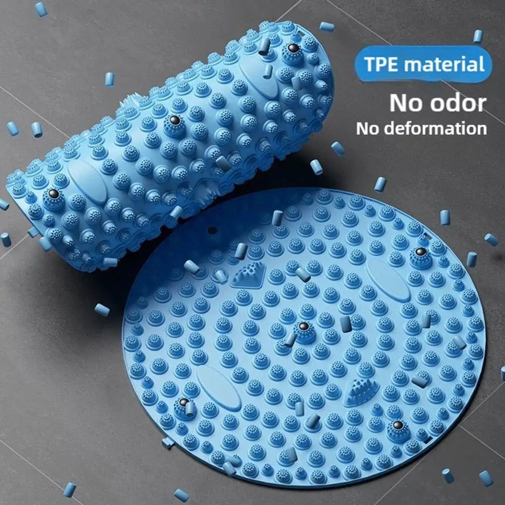 Foot Yoga Massage Acupressure Mat – Muscle Relaxation and Fitness Training Mat