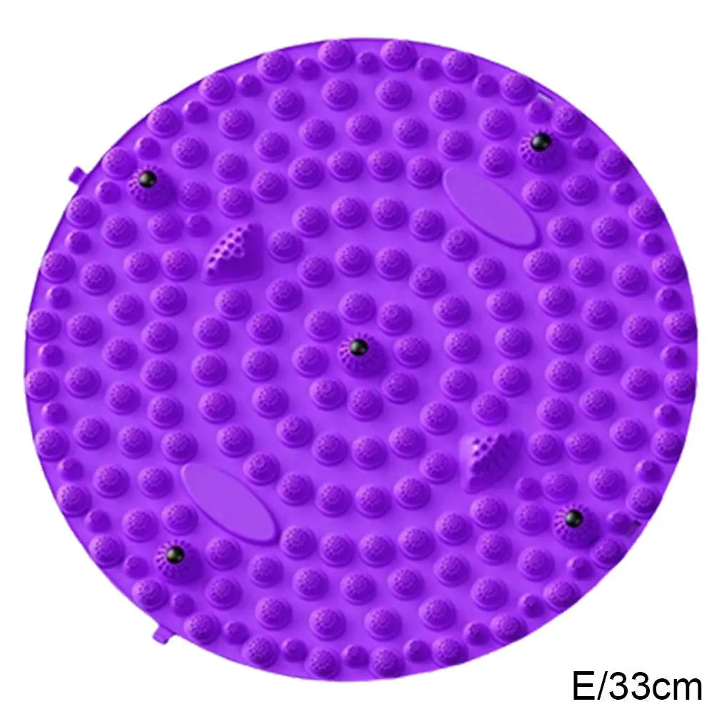 Foot Yoga Massage Acupressure Mat – Muscle Relaxation and Fitness Training Mat