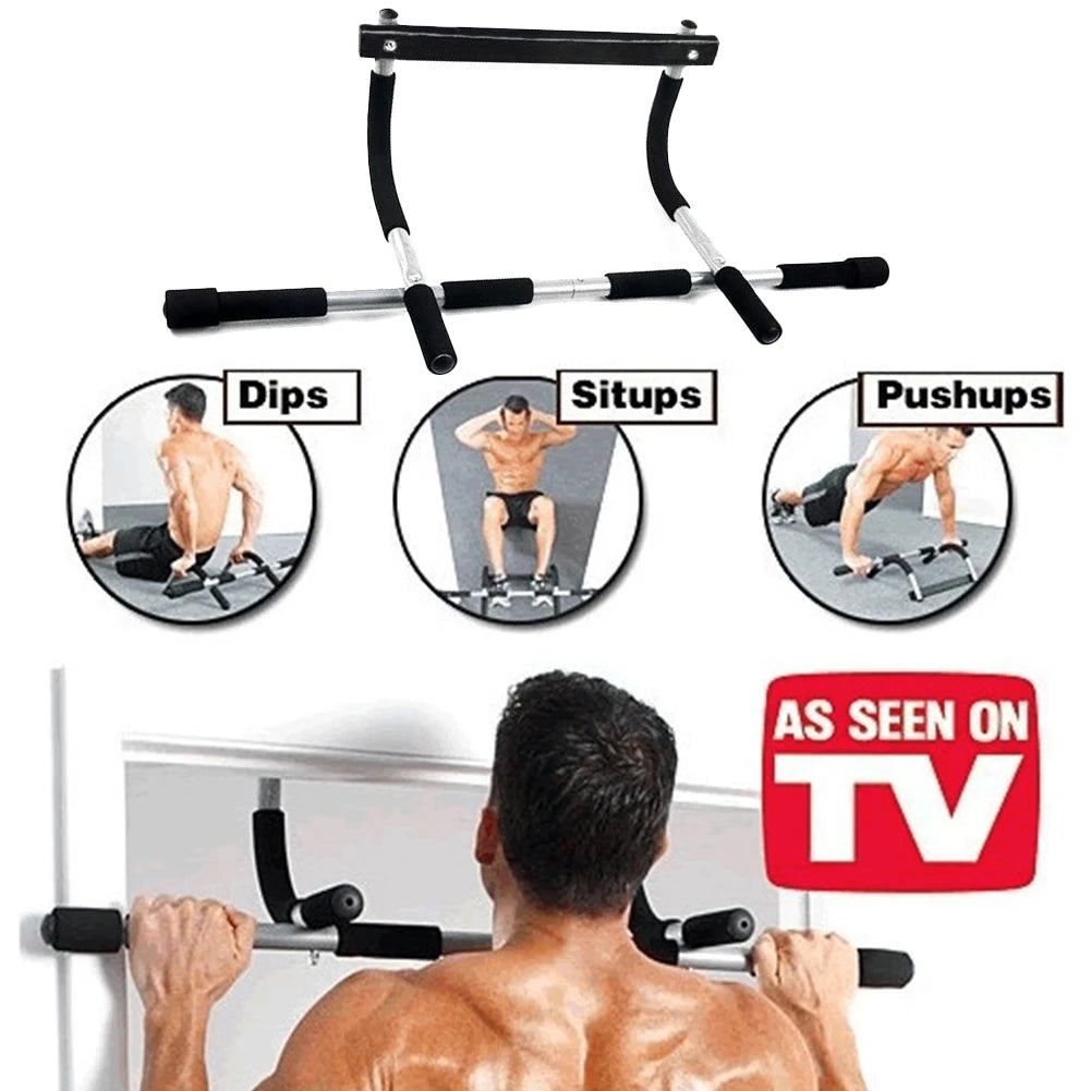 Adjustable Doorway Pull-Up Bar – Fits 25.3–40in for Home Workouts