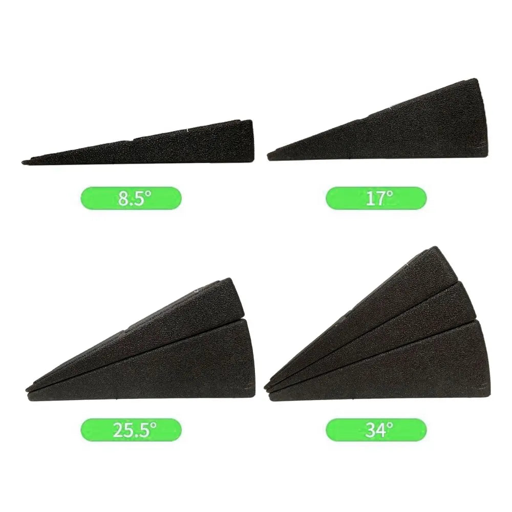 Adjustable Yoga Slant Board Set – Foam Wedge Blocks for Squats & Stretching
