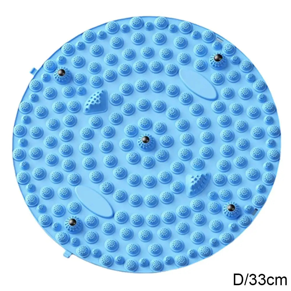 Foot Yoga Massage Acupressure Mat – Muscle Relaxation and Fitness Training Mat