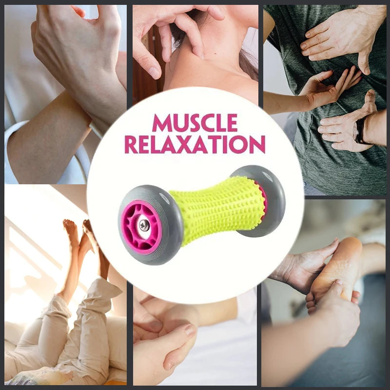 Foot & Body Fascia Massage Roller – Manual Muscle Relaxation Tool