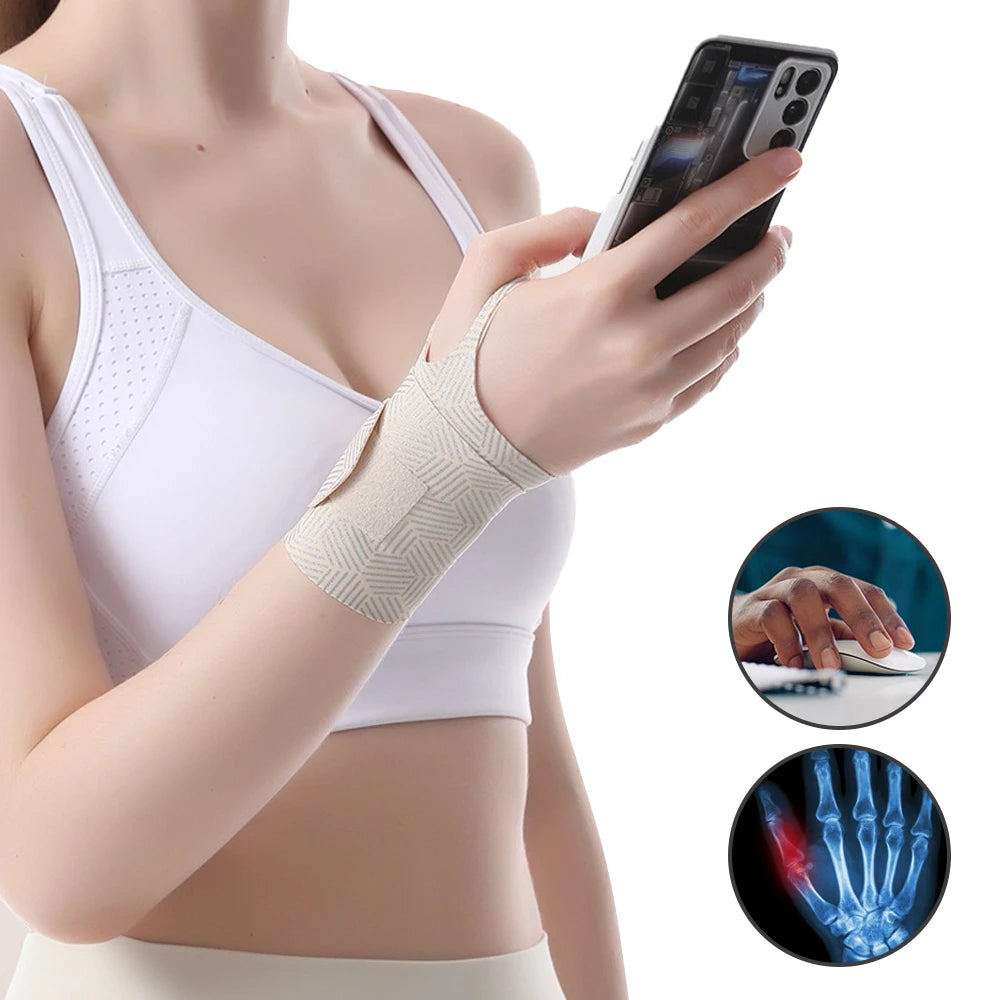 Adjustable Wrist Brace for Carpal Tunnel & Sports Injury Relief