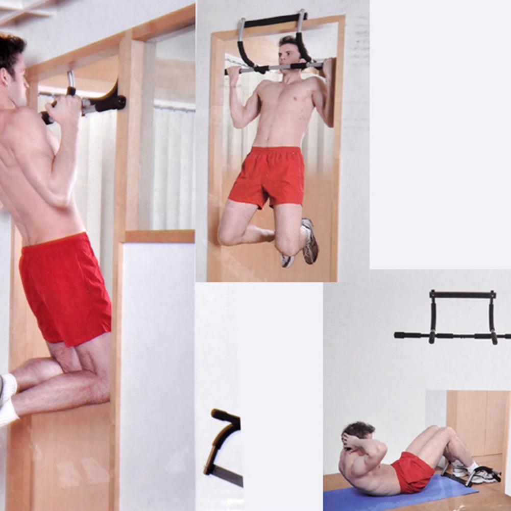 Adjustable Doorway Pull-Up Bar – Fits 25.3–40in for Home Workouts