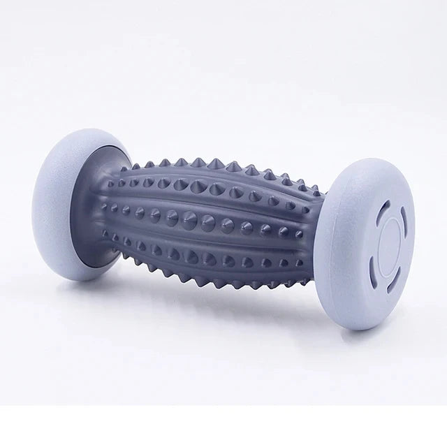 Spiky Foot Massage Roller & Hedgehog Ball Set – Relieve Plantar Fasciitis & Sore Muscles