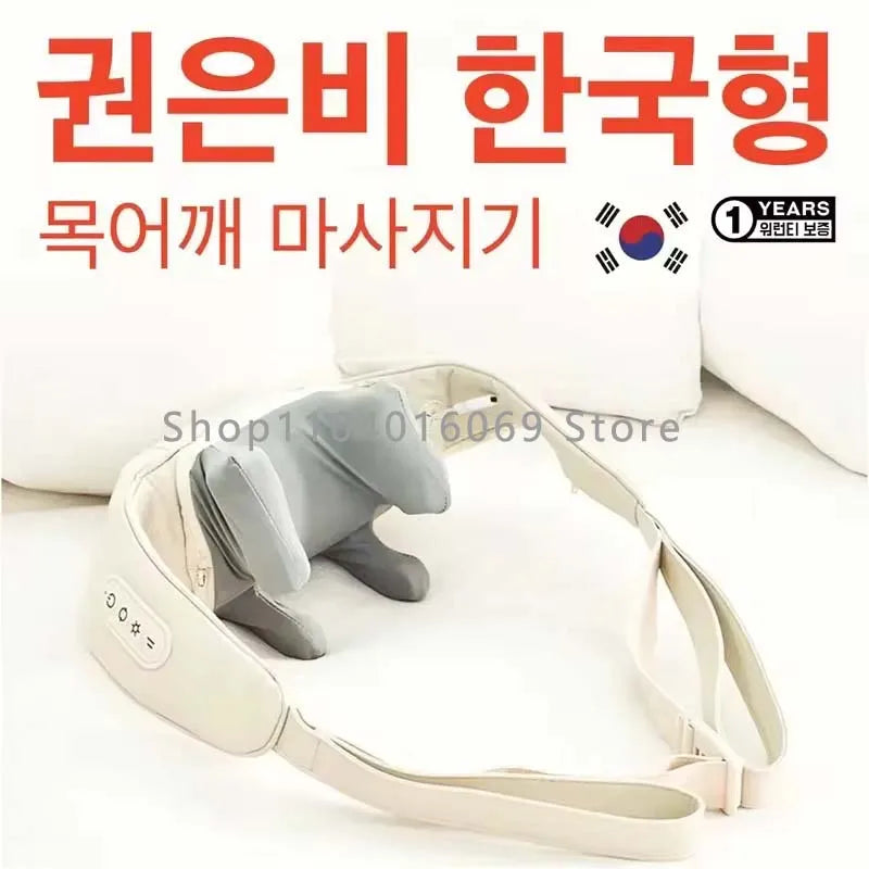 Wireless Neck & Shoulder Massager with Heat – Trapezius & Cervical Relief