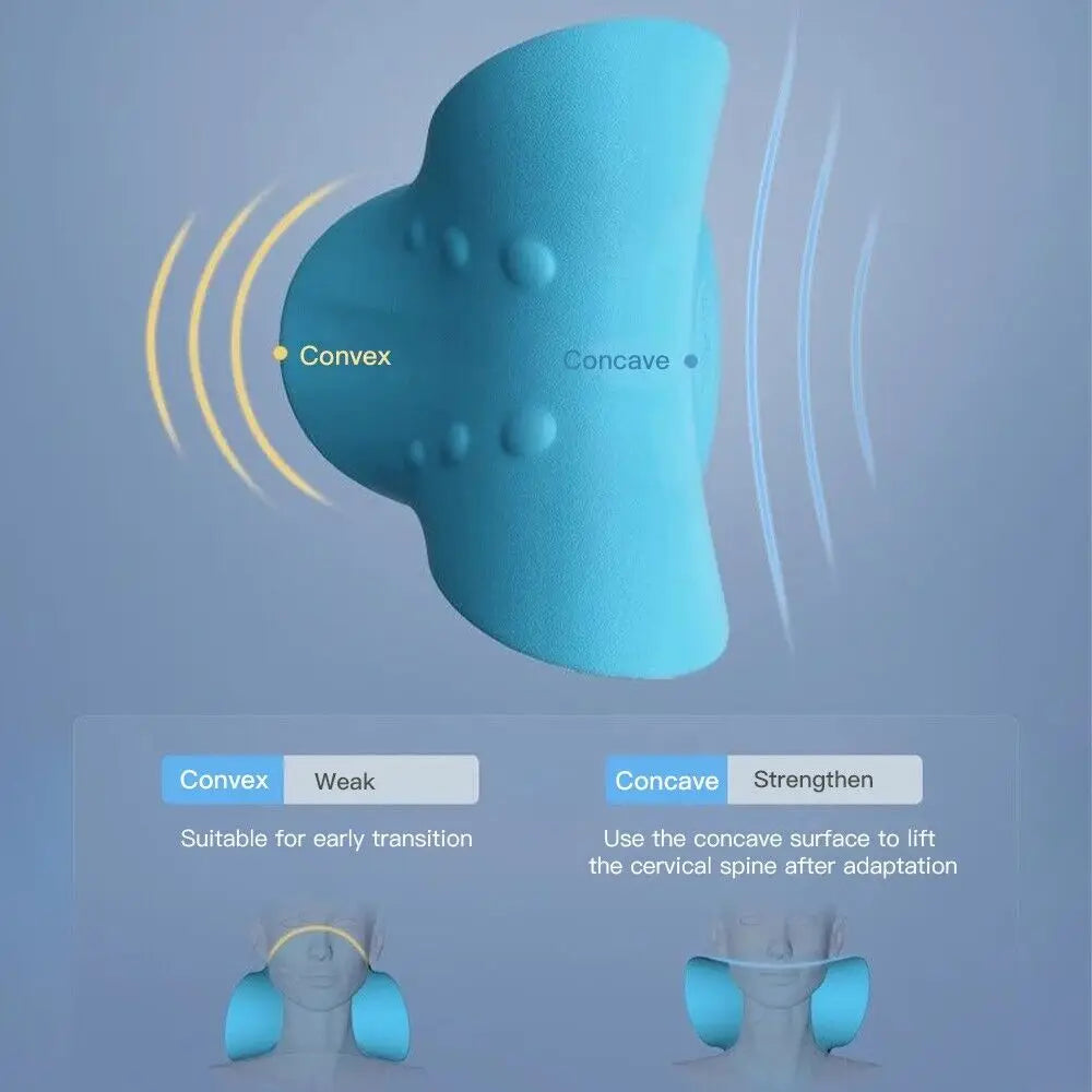 Neck & Shoulder Relaxer – Cervical Spine Corrector & Pain Relief Massager