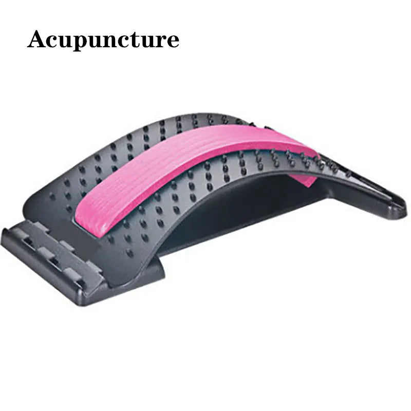 Adjustable Lumbar Stretching Device – Back Massager & Spine Alignment Tool
