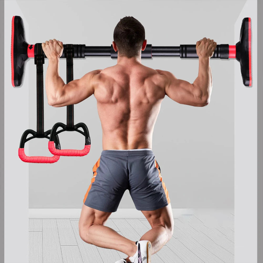 Adjustable Doorway Pull-Up Bar – Fits 25.3–40in for Home Workouts