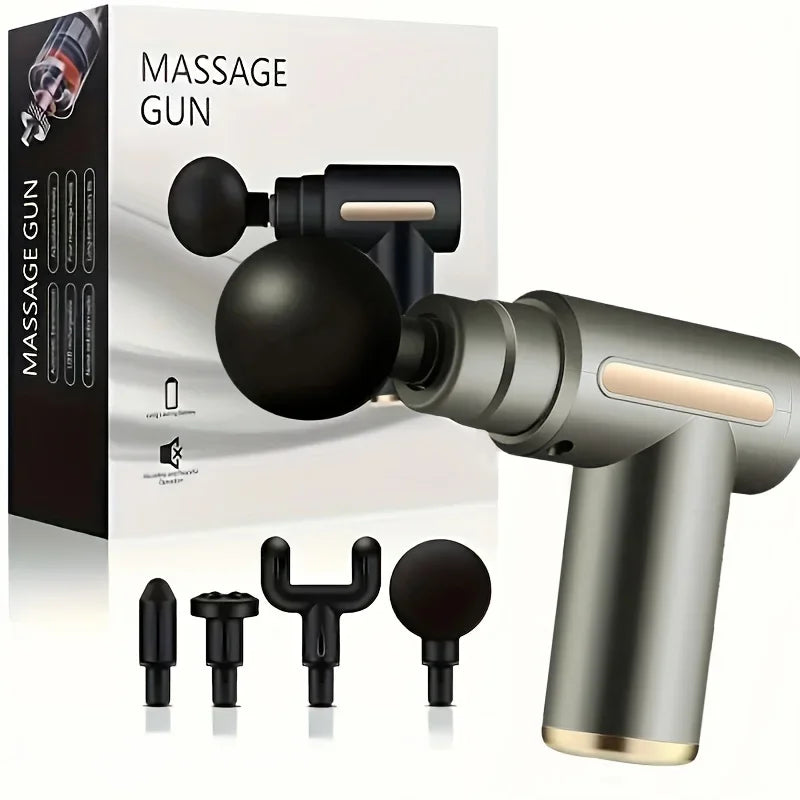 Fascial Gun Muscle Massage Gun | Deep Tissue Handheld Percussion Massager for Body, Back, Neck, and Legs