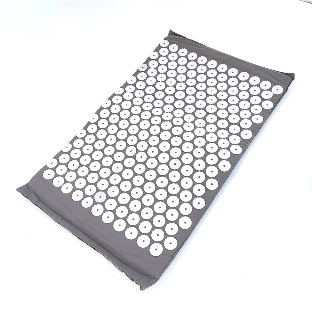 Acupressure Mat and Pillow Set – Yoga Massage Cushion for Pain Relief and Relaxation