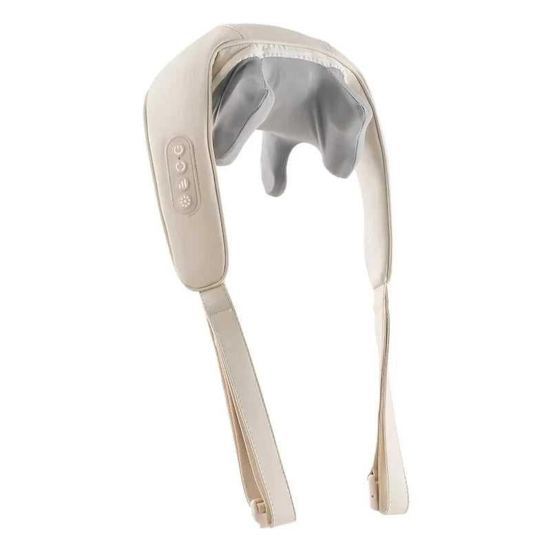 Korean Shoulder & Neck Massager with Heat – 26W BLDC Kneading Massage Shawl
