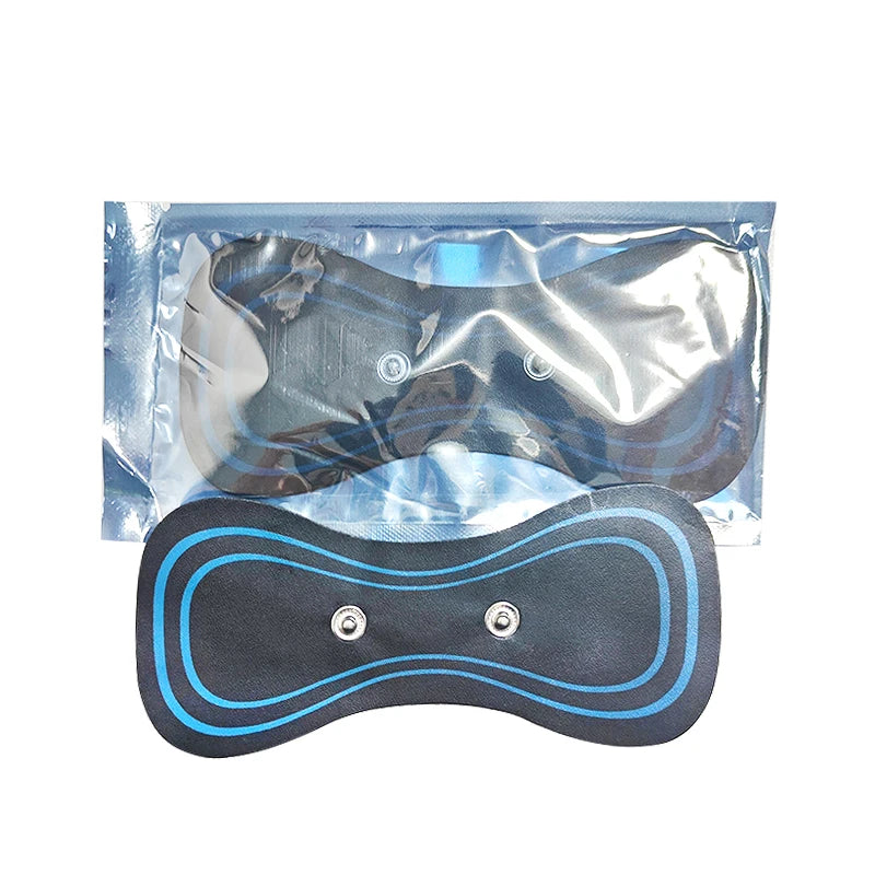 10PCS Replacement Massage Patches for Neck, Shoulder, and Back Massager – PU Self-Adhesive Reusable Pads