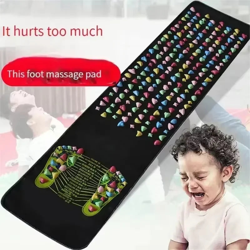 Fingerpressure Board Foot Massage Pad | Acupoint Mat for Nerve Relaxation, Muscle Ache Relief, and Tiredness Recovery