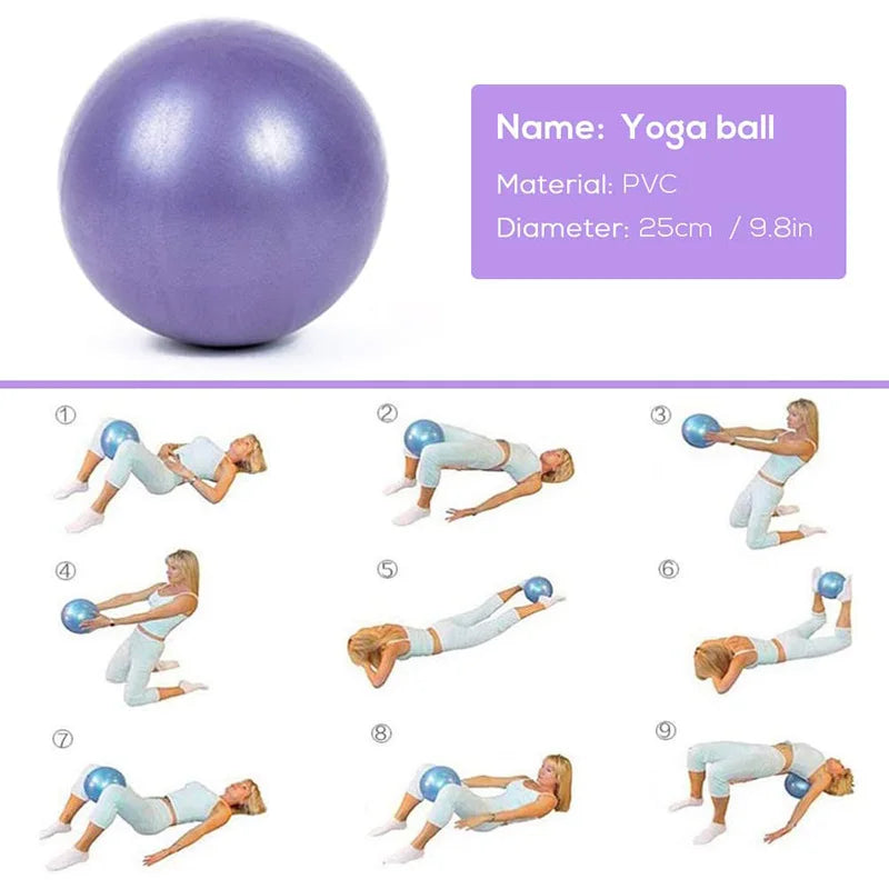 5-Piece Yoga Starter Kit – Blocks, Ball, Bands & Strap for Home Fitness