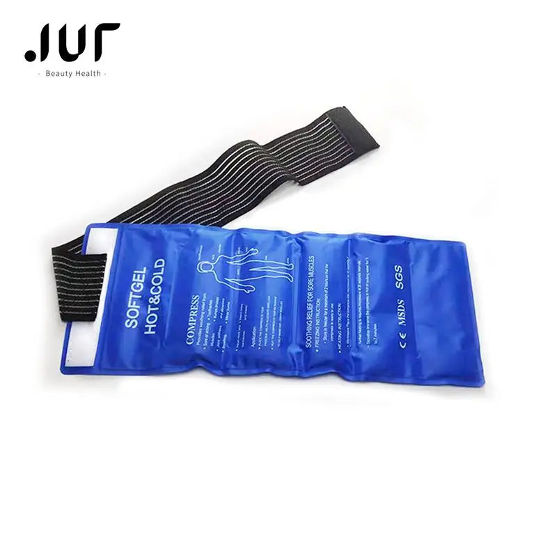 Reusable Gel Ice-Cold Pack – Soft Hot and Cold Therapy Wrap for Pain Relief