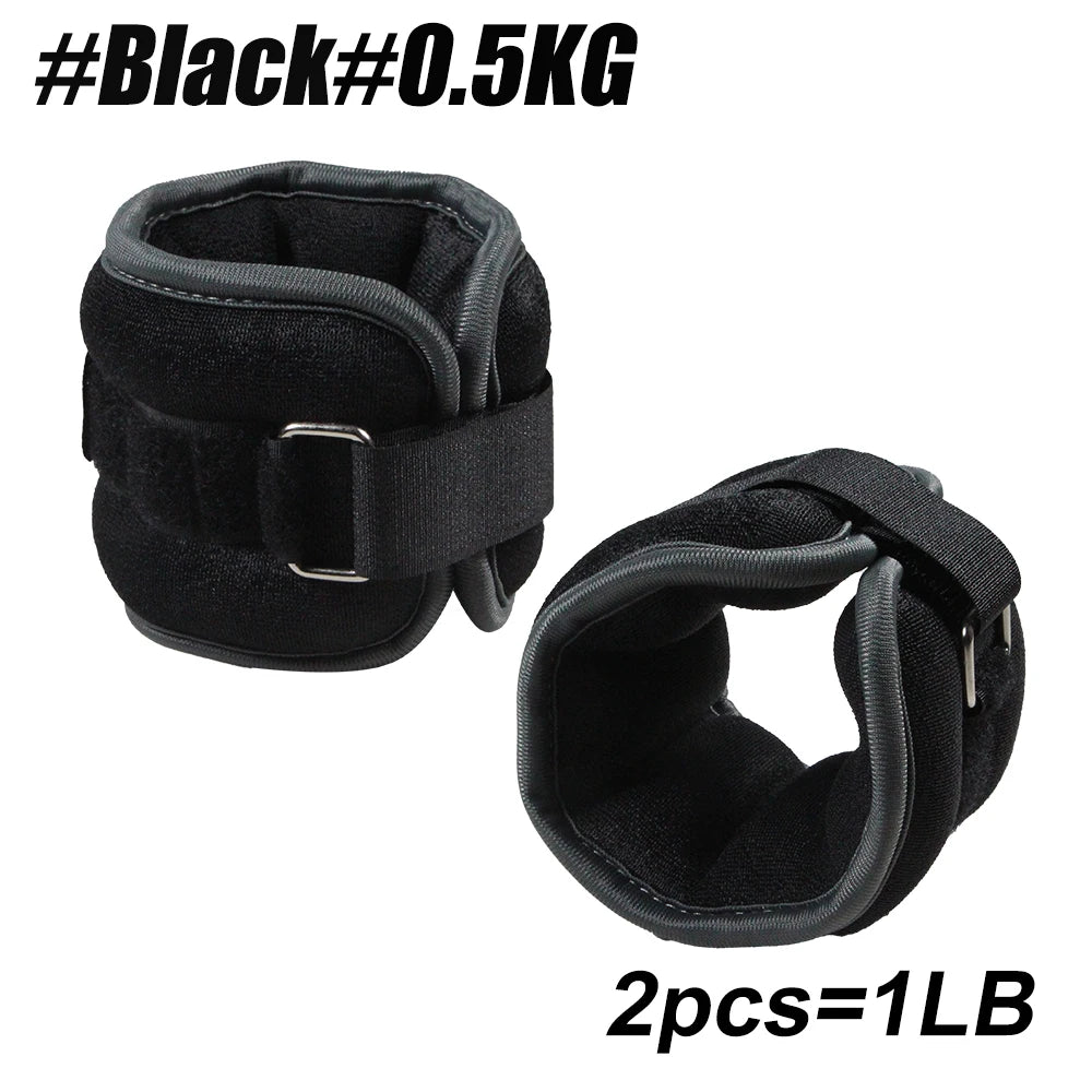 Adjustable Ankle/Wrist Weights – 0.5kg or 1kg Pair for All Ages