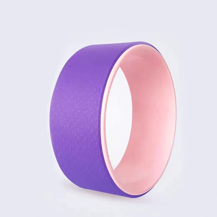 Yoga Wheel for Back Stretching & Spine Alignment – Durable Support