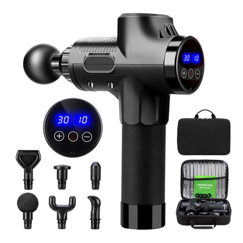 KWD Electric Massage Gun – Deep Tissue Relief for Neck, Back, Body